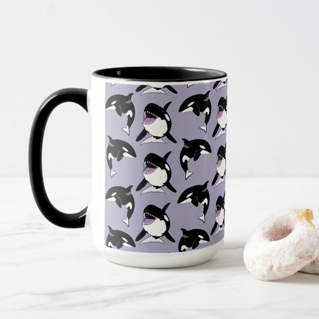 Mug Orca Killer Whale (Avec donut)