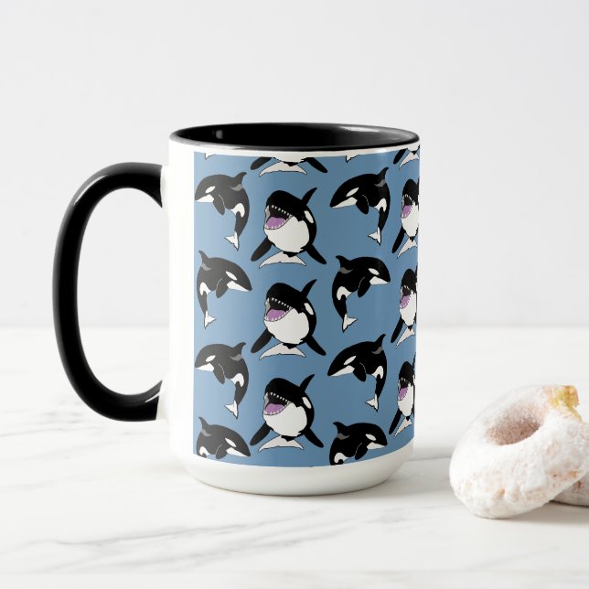 Mug Orca Killer Whale (Avec donut)