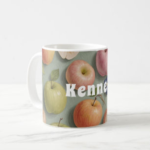 Mug Orchard Whimsy : Fruits pastel