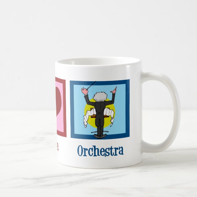 Mug Orchestre Peace Love (Droite)