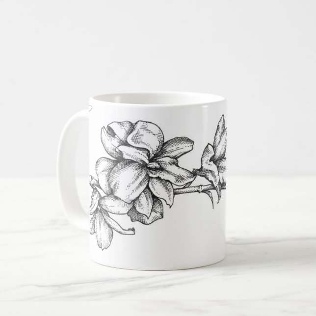 Mug Orchidée (Devant gauche)