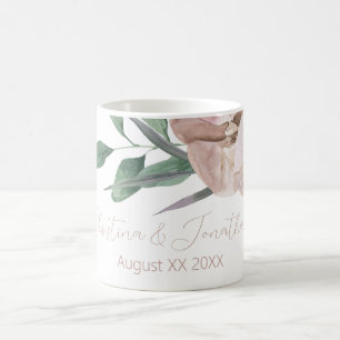 Mug Orchidées aquarelles romantiques