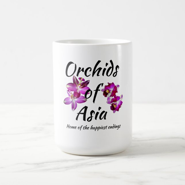Mug Orchidées d'Asie (Centre)
