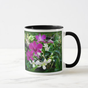 Mug Orchidées magenta