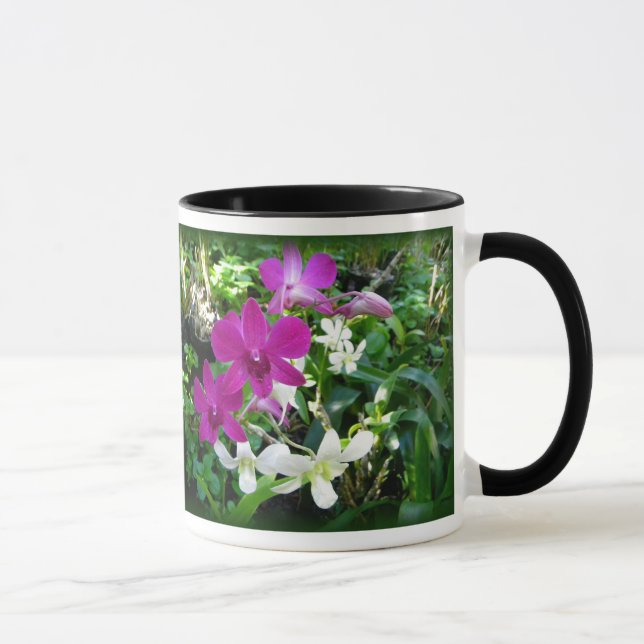 Mug Orchidées magenta (Droite)