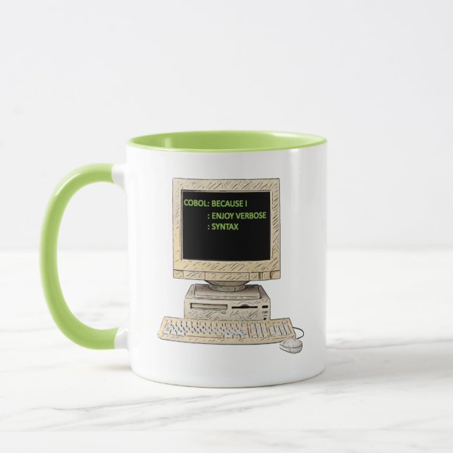 Mug Ordinateur (Gauche)
