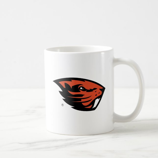 Mug Oregon State Beavers | Tête de castor (Droite)