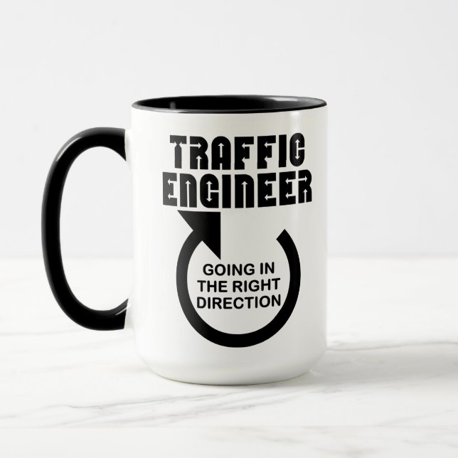 Mug Orientation droite de l'ingénieur de la circulatio (Gauche)