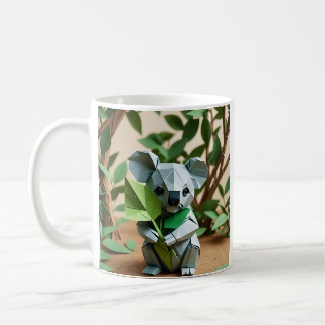 Mug Origami Koala (Gauche)