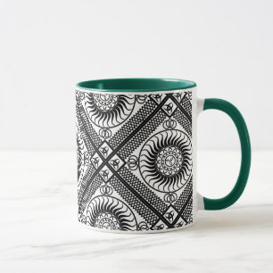 Mug ornement celtique diagonal