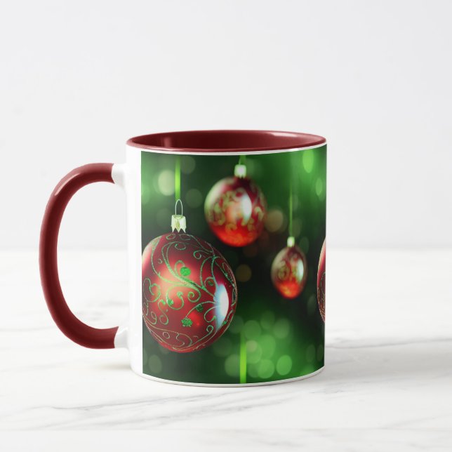 Mug Ornement de Noël (Gauche)