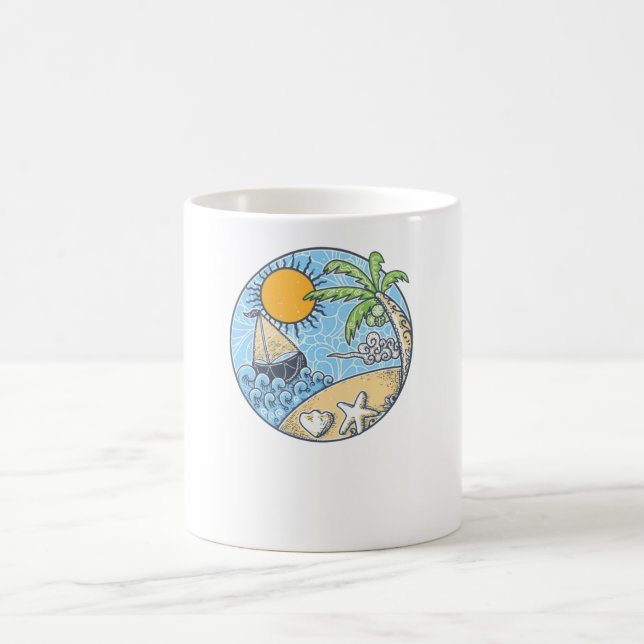 Mug Ornement d'été (Centre)