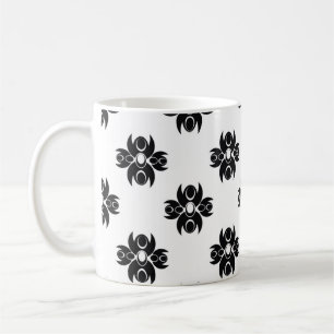 Mug Ornement sans couture motif abstrait, arabesque, a