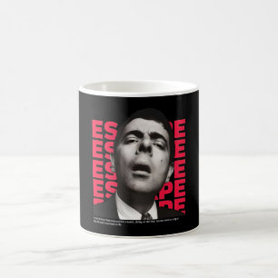 Mug Orphic Mr Bean Escape design - citation motivation