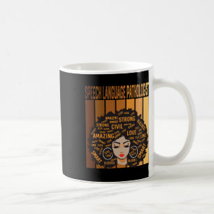 Mug Orthophoniste Afro Afro-Américain Noir