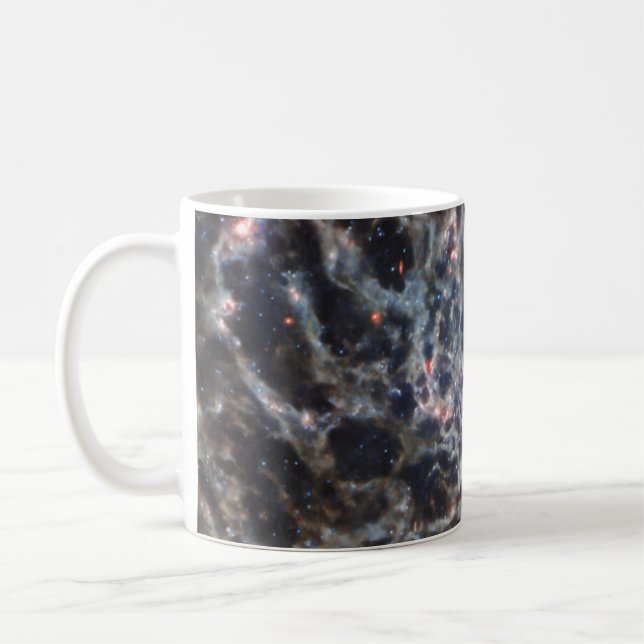 Mug Os de Galaxy IC5332 de JWST (Gauche)