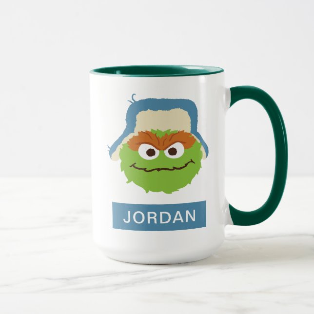 Mug Oscar la Goule Visage de la Forêt | Ajoutez Votre  (Droite)