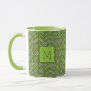 Mug Oscar le Groupement Motif Throwback des années 8