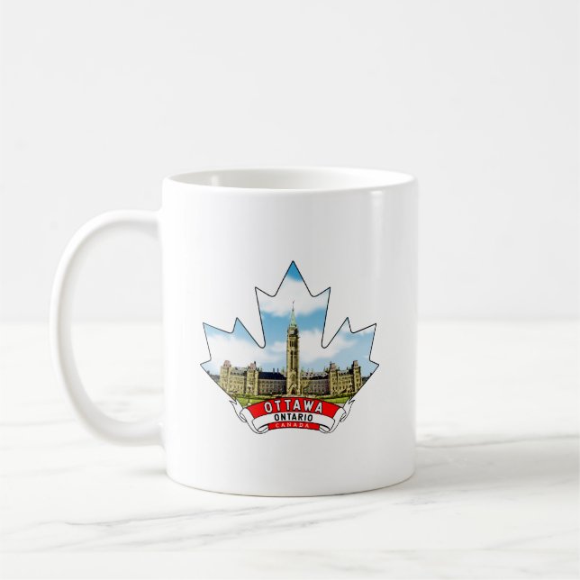 Mug Ottawa (Ontario) Canada (Gauche)
