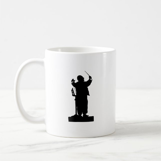 Mug Otto Bohler Silhouette d'Anton Bruckner (Gauche)