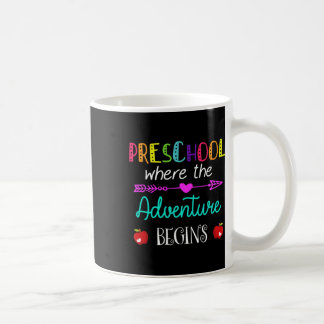 Mug Où commence l'aventure Enseignant Kinder