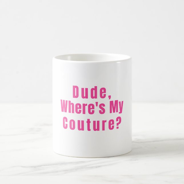 Mug Où est ma couture (Centre)