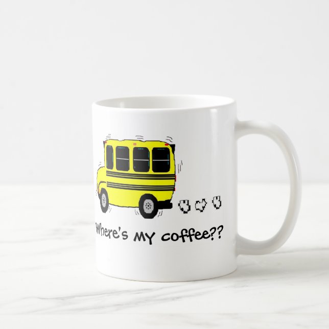 Mug Où est mon café ? ? (Droite)