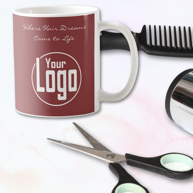 Mug Où les rêves de cheveux viennent à la vie Votre sa (Where Hair Dreams Come to Life Your Hair Salon Coffee Mug)