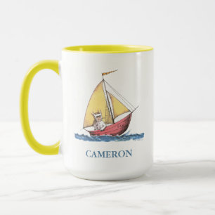Mug Où sont les bêtes sauvages Max fait voile Ajou