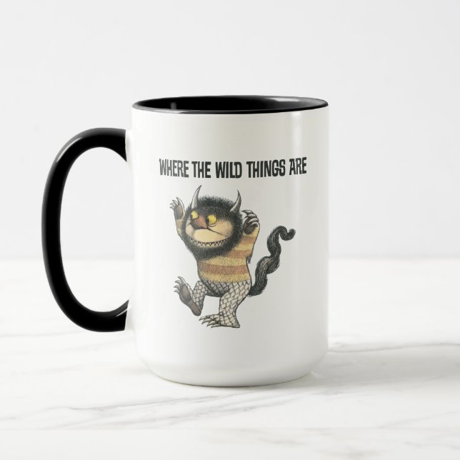 Mug Où sont les choses sauvages | Wild Thing (Gauche)