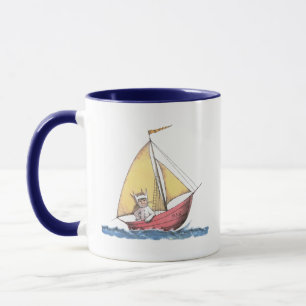 Mug Où sont les monstres ? Max à la voile