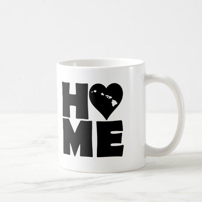 Mug ou tasse de voyage Hawaii Home Heart State (Droite)