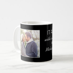 Mug Où tout a commencé Couples personnalisés Photo