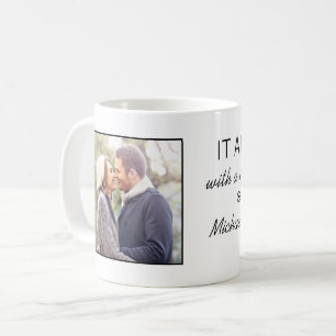 Mug Où tout a commencé Couples personnalisés Photo