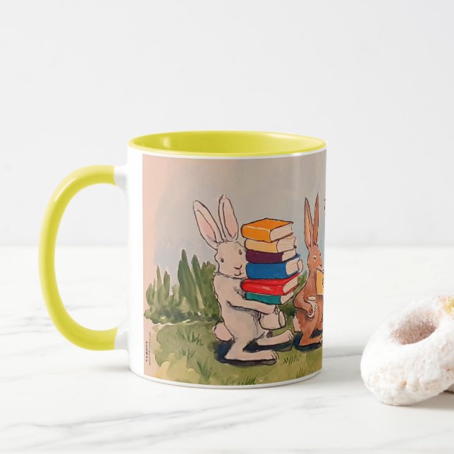 Mug Où va le café (Avec donut)