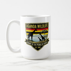 Mug Ouganda faune et flore – Aventure safari Perle de