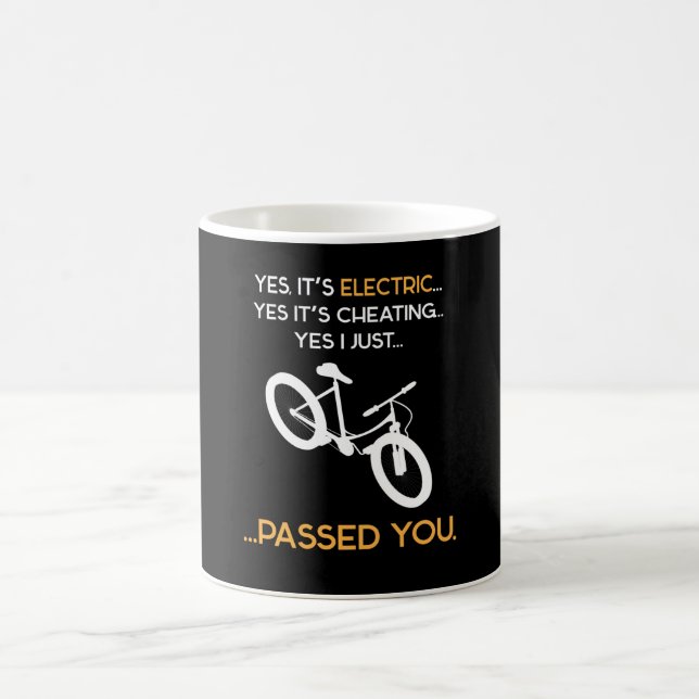 Mug Oui C'est Electric E Bike Biker (Centre)