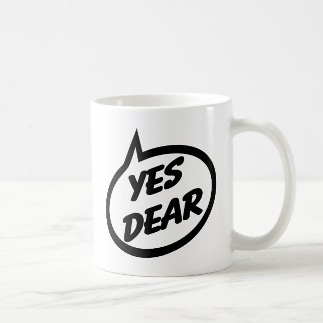 Mug Oui cher (Droite)