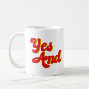 Mug Oui Et Le Comédien Du Club De Comédie D'improvisat