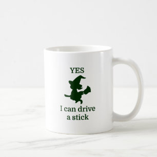 Mug OUI je peux conduire un bâton
