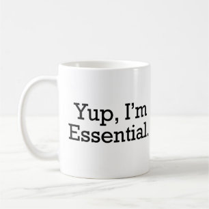 Mug Oui, je suis Essentiel.