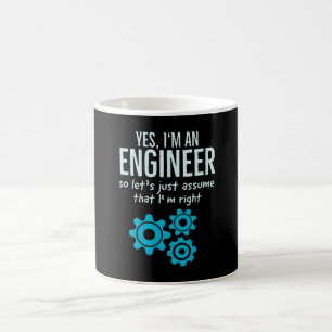 Mug Oui Je Suis Un Ingénieur Ingénieur Ingénieur Funny
