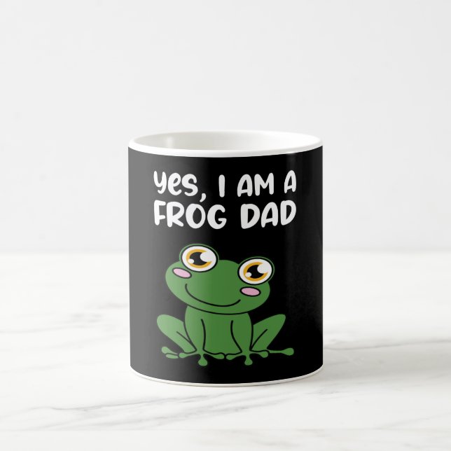 Mug Oui, Je Suis Un Papa De Grenouille (Centre)