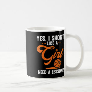 Mug Oui je tire comme une fille Sketll Joueuse Sketll