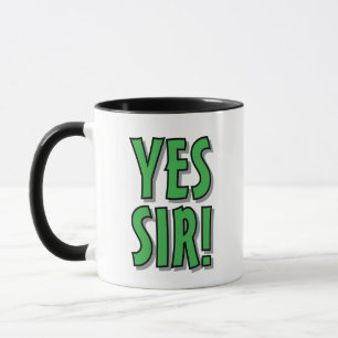 Mug Oui monsieur ! Non monsieur ! cadeau drôle de tass