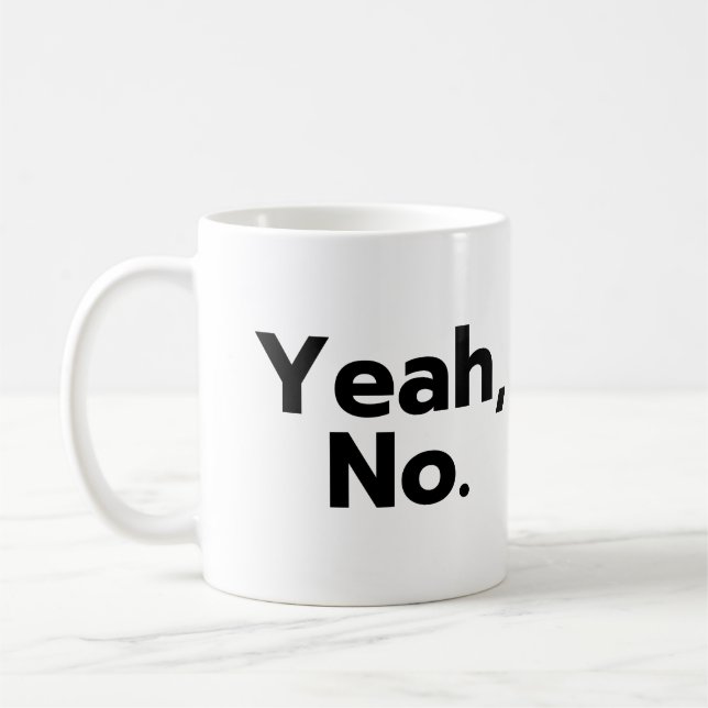 Mug Oui Non (Gauche)