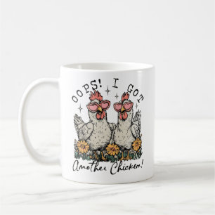 Mug Oups ! J'Ai Un Autre Poulet - Amoureux Drôle Du Po