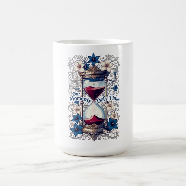 Mug Our Moments Defy Time Hourglass Gifts T-Shirt (Centre)