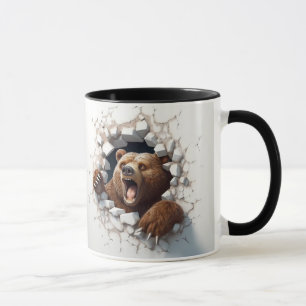 Mug Ours à la paroi fissurée