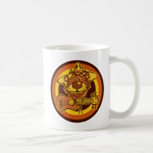 Mug Ours de Smilin de gardes forestières d'ukulélé